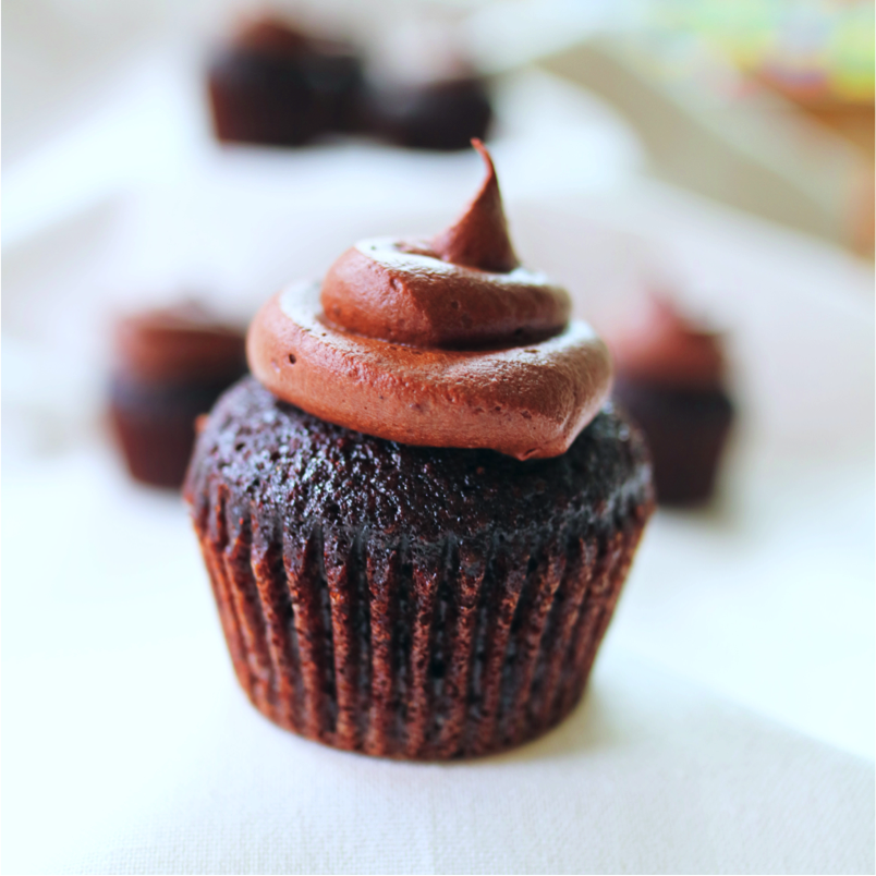 Healthy Paleo Chocolate Cupcake