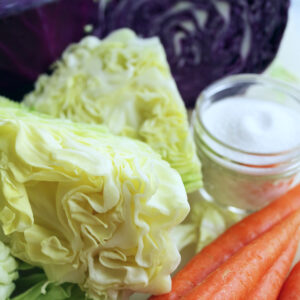 Sauerkraut with carrots, sauerkraut ingredients