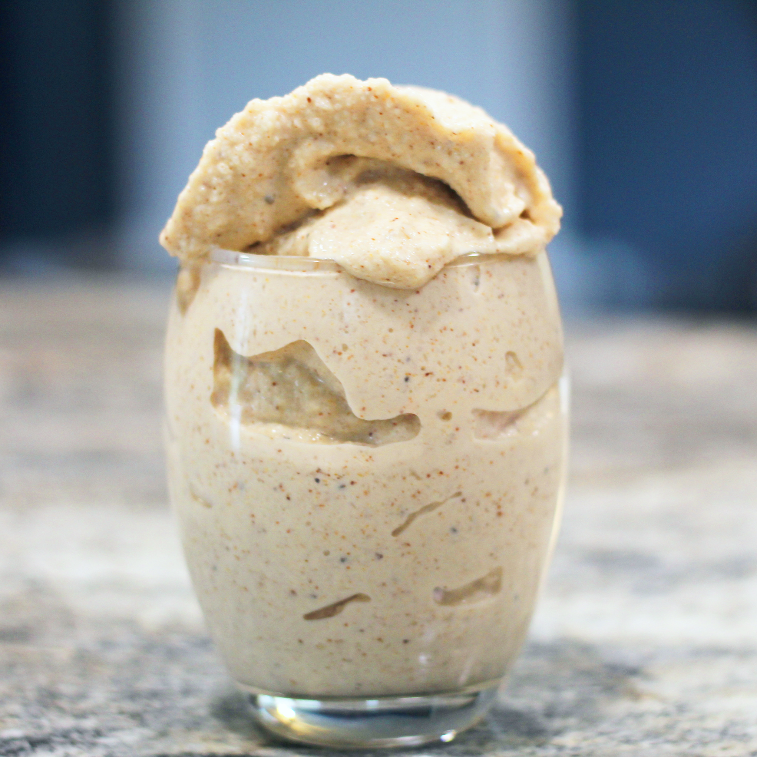 Easy blender dairy free healthy banana ice cream